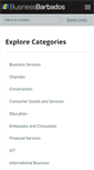 Mobile Screenshot of directory.businessbarbados.com